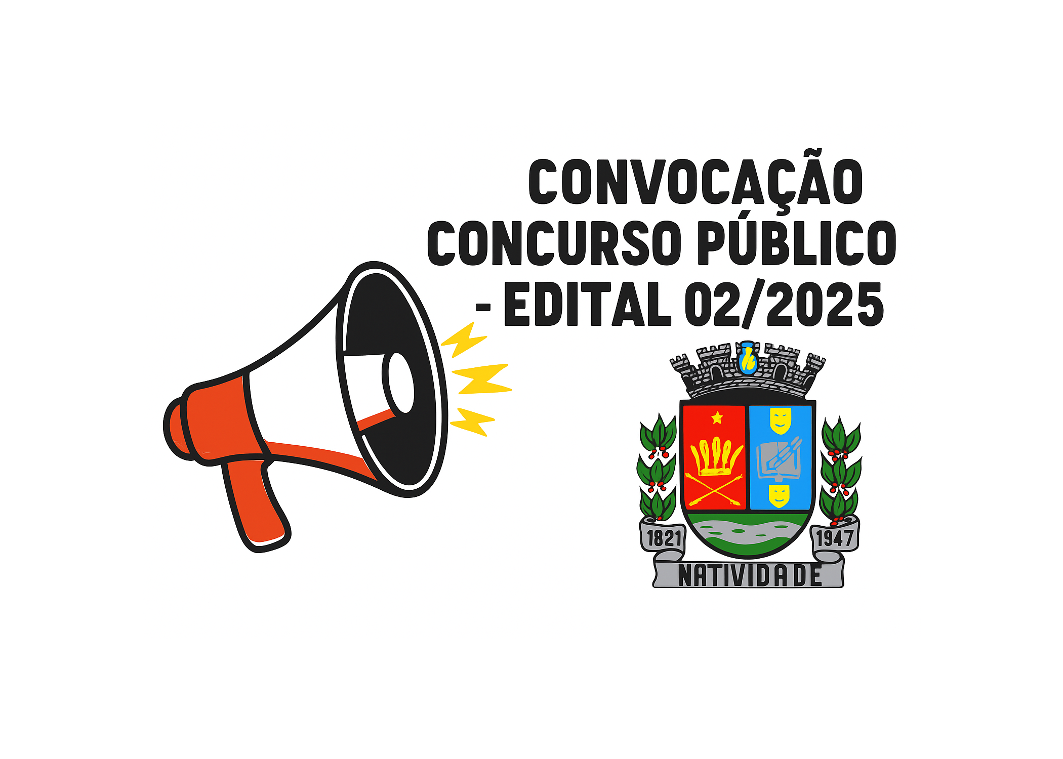 CONVOCAÇÃO CONCURSO PÚBLICO - EDITAL 02/2025